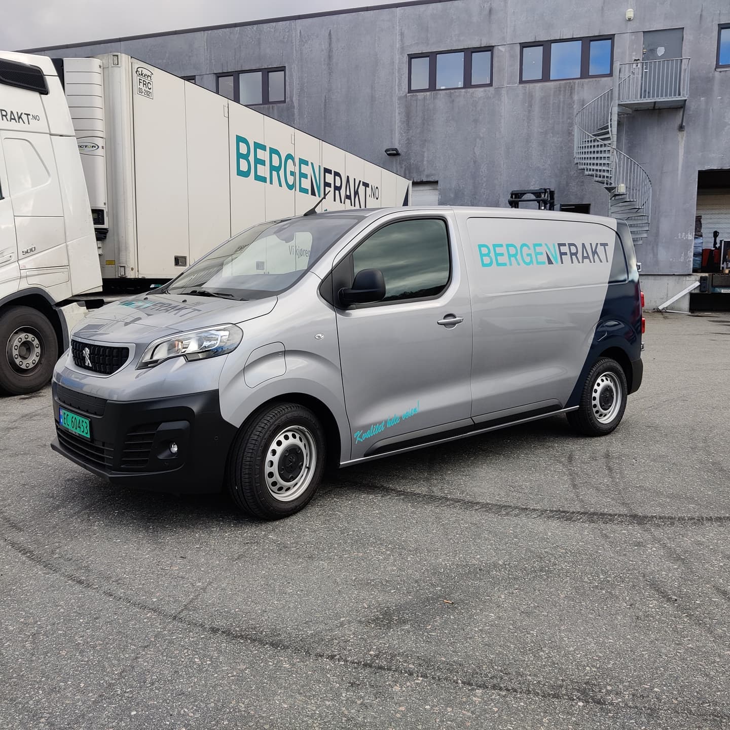 Vår nyeste miljøvennlige kassebil!