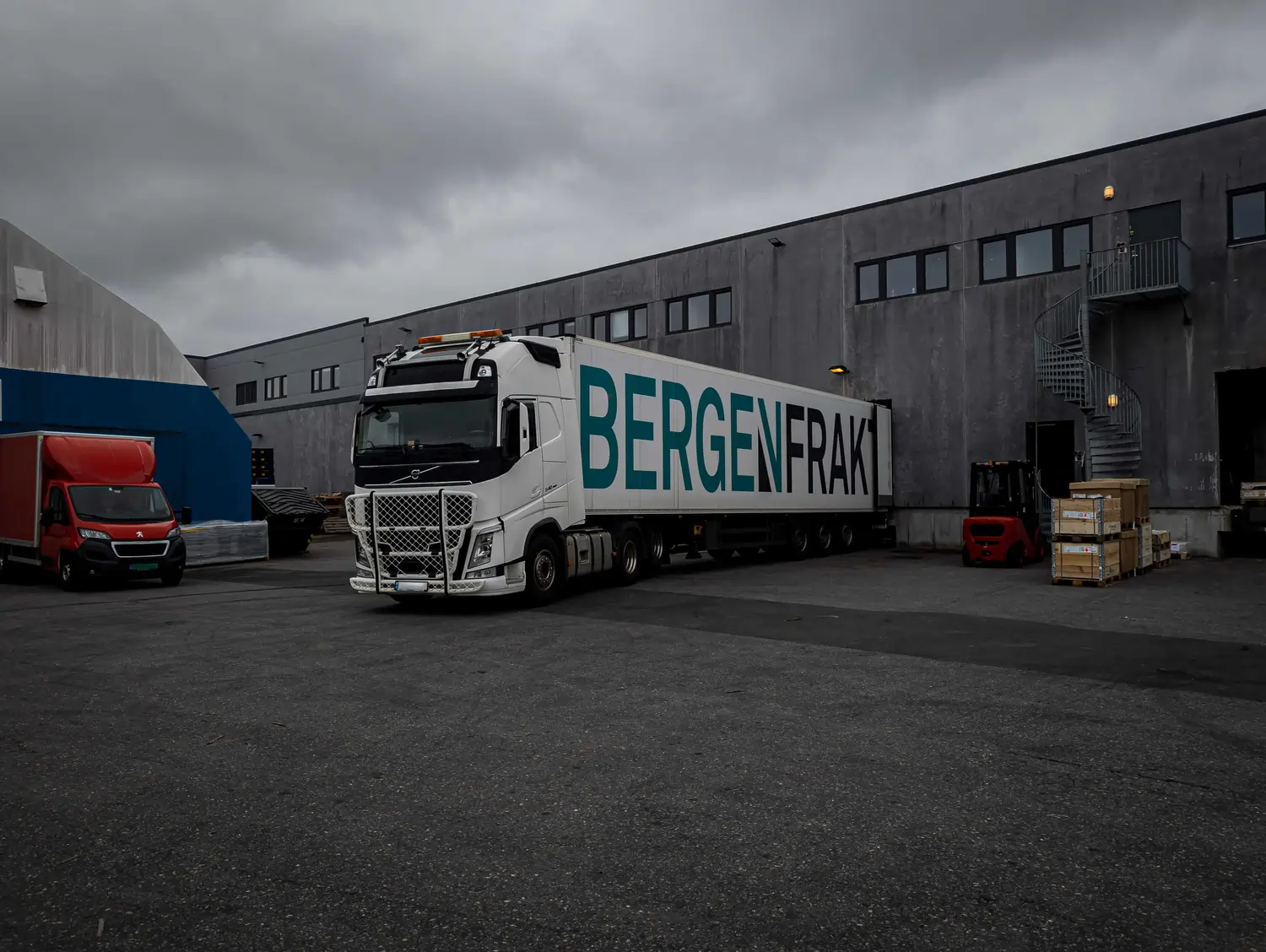 Bergen Frakt logistikksenter og lageranlegg